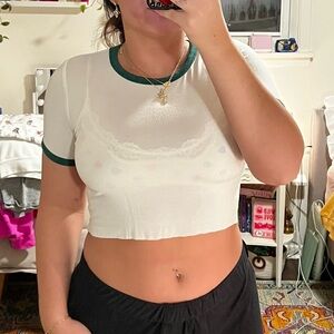 Forever 21 Cropped T-Shirt